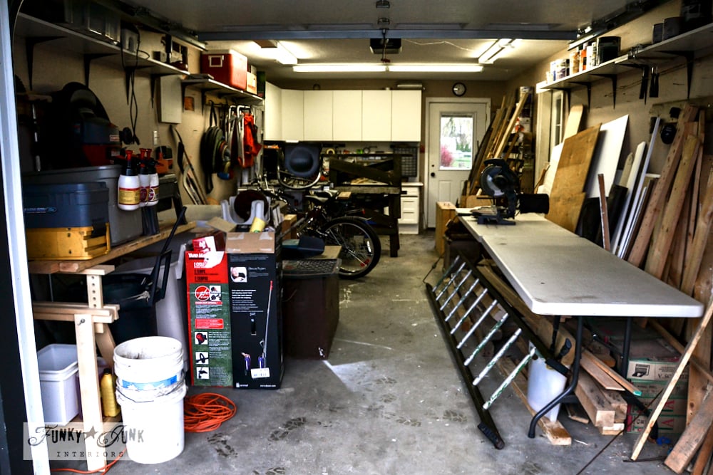 Garage Organization: Tackling Our Crazy Mess of a Garage - Driven