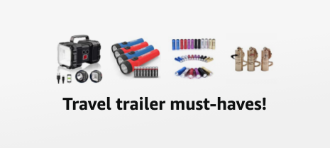 Travel trailer must-haves on Amazon! Funky Junk Interiors