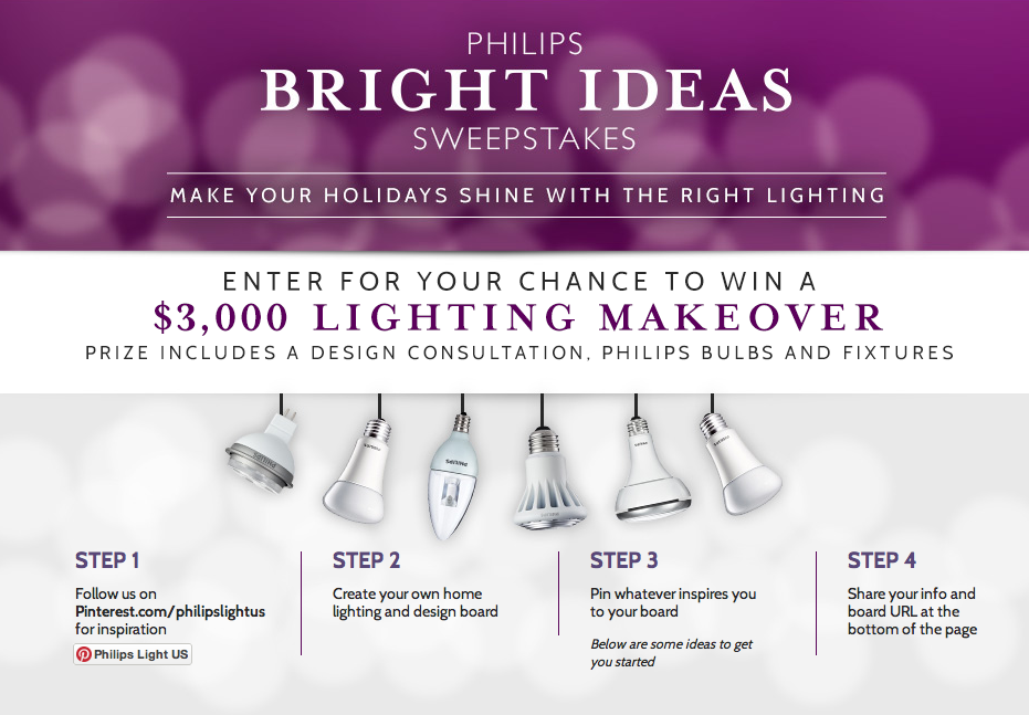 Phillips Bright Ideas Sweepstakes on https://www.funkyjunkinteriors.net Phillips Bright Ideas Sweepstakes on https://www.funkyjunkinteriors.net