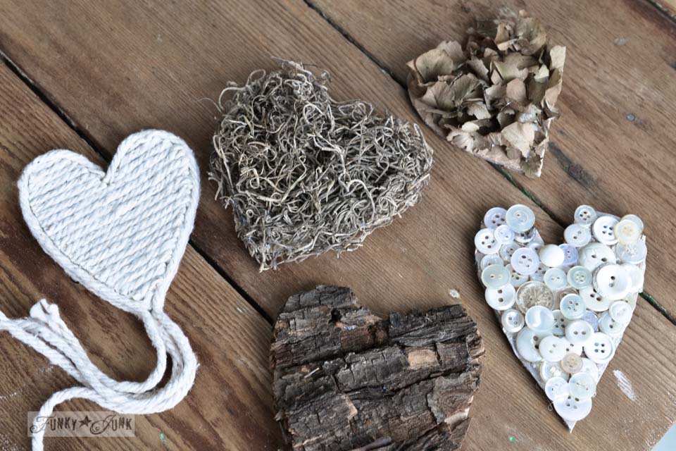 Valentine shop craft supplies