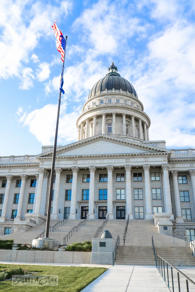 Utah State Capital building / One gorgeous photo tour of Salt Lake City, Utah, on FunkyJunkInteriors.net Utah State Capital building / One gorgeous photo tour of Salt Lake City, Utah, on FunkyJunkInteriors.net