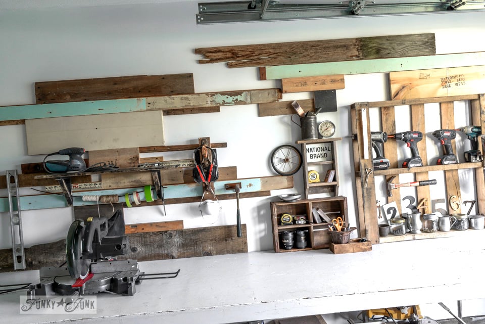 Salvaged workshop and craft room ideasFunky Junk Interiors