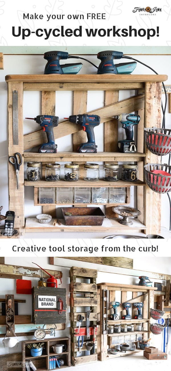 Easy DIY Yarn Storage Shelves Using Wooden Crates - Video Tutorial