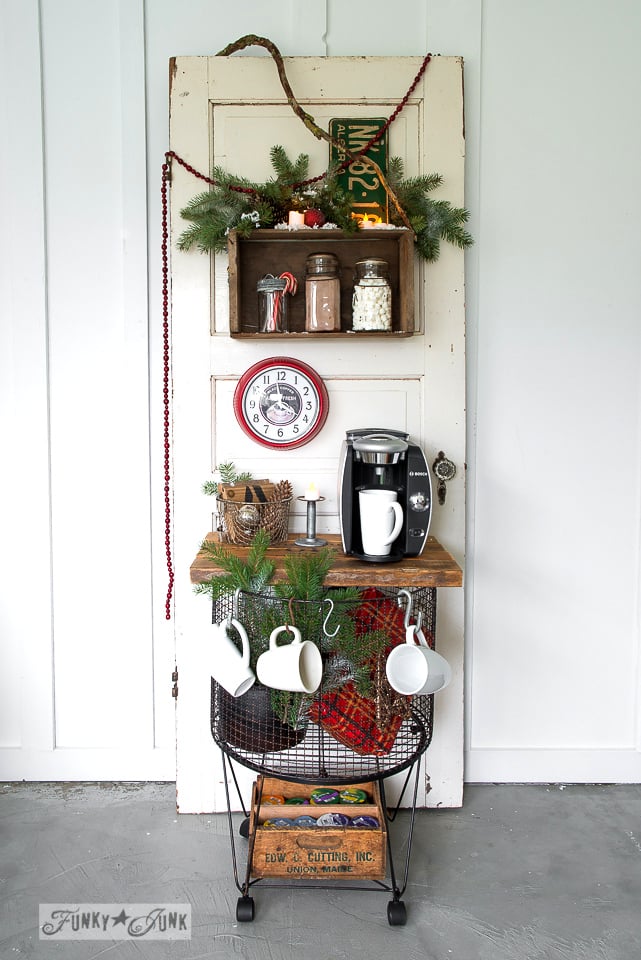 Coffee Station Organizer Wooden Coffee Bar Accessories Organizer for  Countertop, Farmhouse Kcup Coffee Pod Holder Storage Basket Coffee Bar  Organizer - White - Yahoo Shopping