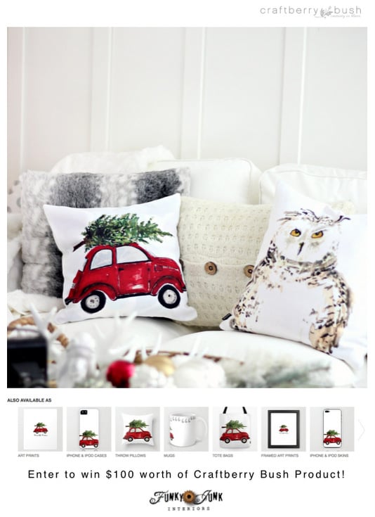 Enter to win $100 Craftberry Bush Product