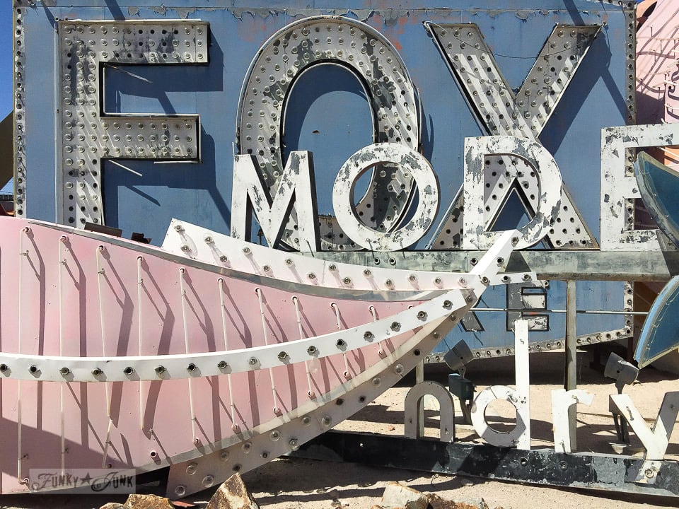 Neon Sign Museum - where signs retire in Las Vegas