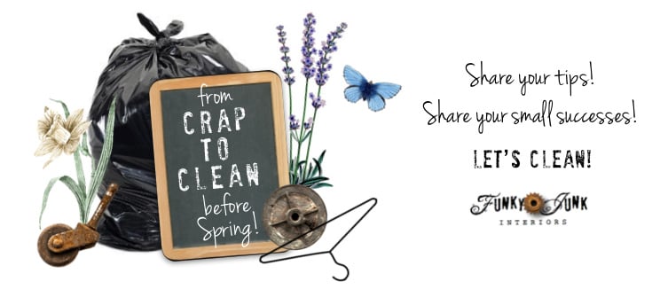 Ask to join From Crap To Clean, a private Facebook group HERE!