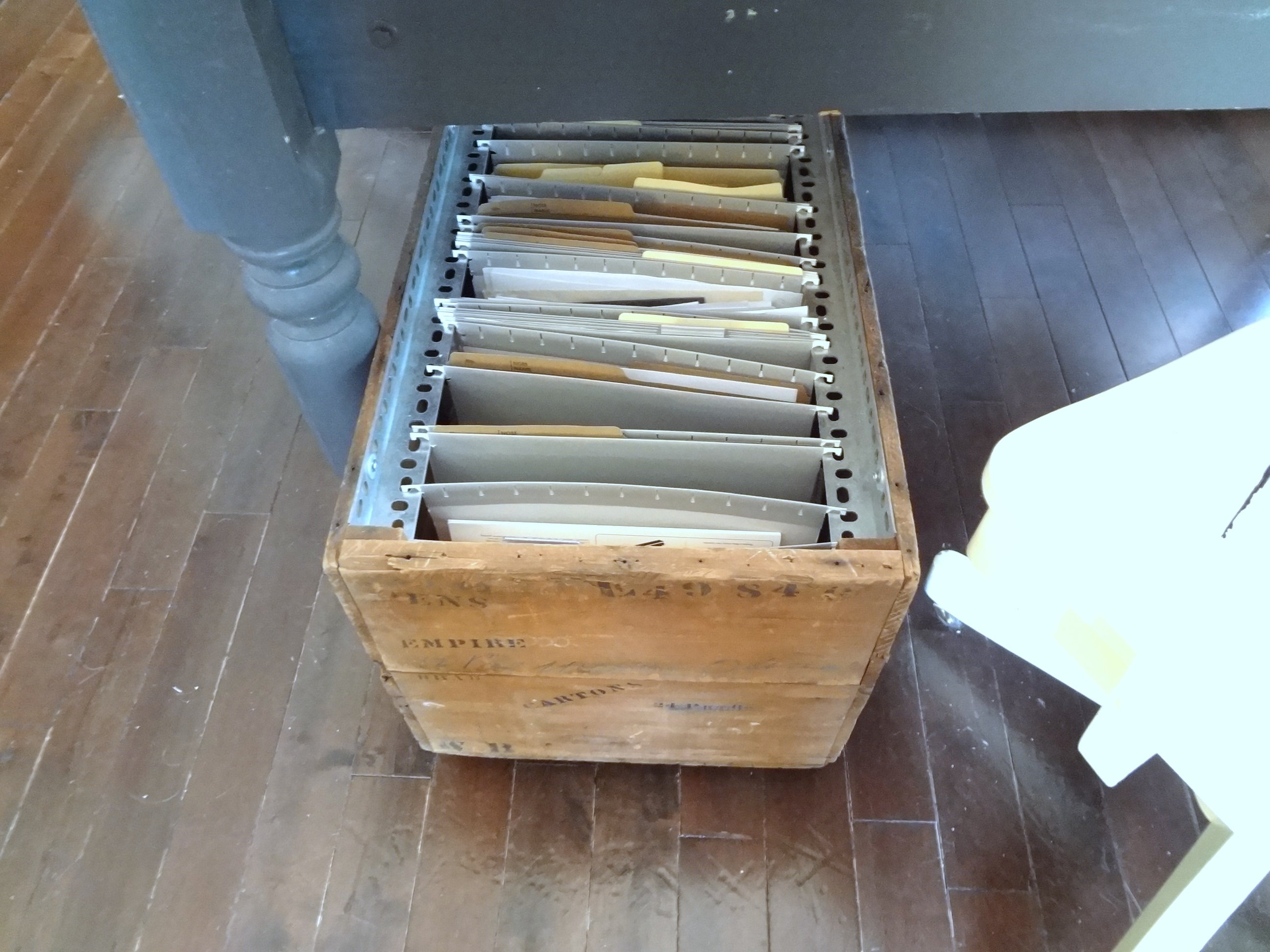 Rustic File Organizer, by Orotava Designs, featured on Funky Junk Interiors Rustic File Organizer, by Orotava Designs, featured on Funky Junk Interiors