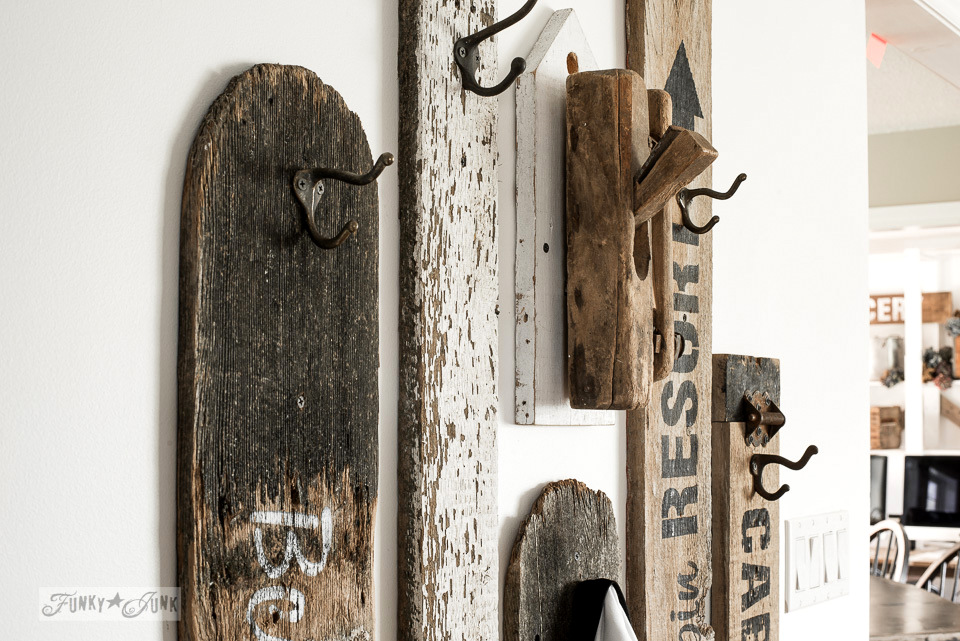 Midwest Craft House 12-Hook Cast Iron Black School Style Coat Rack – Farmhouse Acorn Hooks, Wall Mount