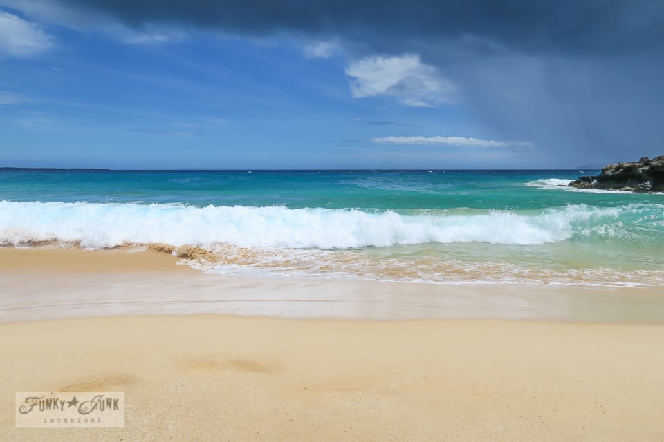 Majestic Makena's Big Beach and the lava fieldsFunky Junk Interiors