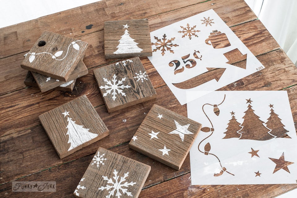 Handmade Gift Series: DIY Rustic Coasters - Making it in the Mountains