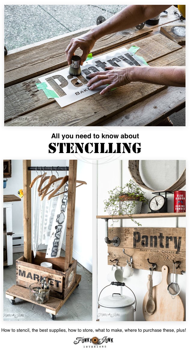 How to Paint Stencils On Wood  Best Way to Start Painting Stencils on - A  Makers' Studio Store