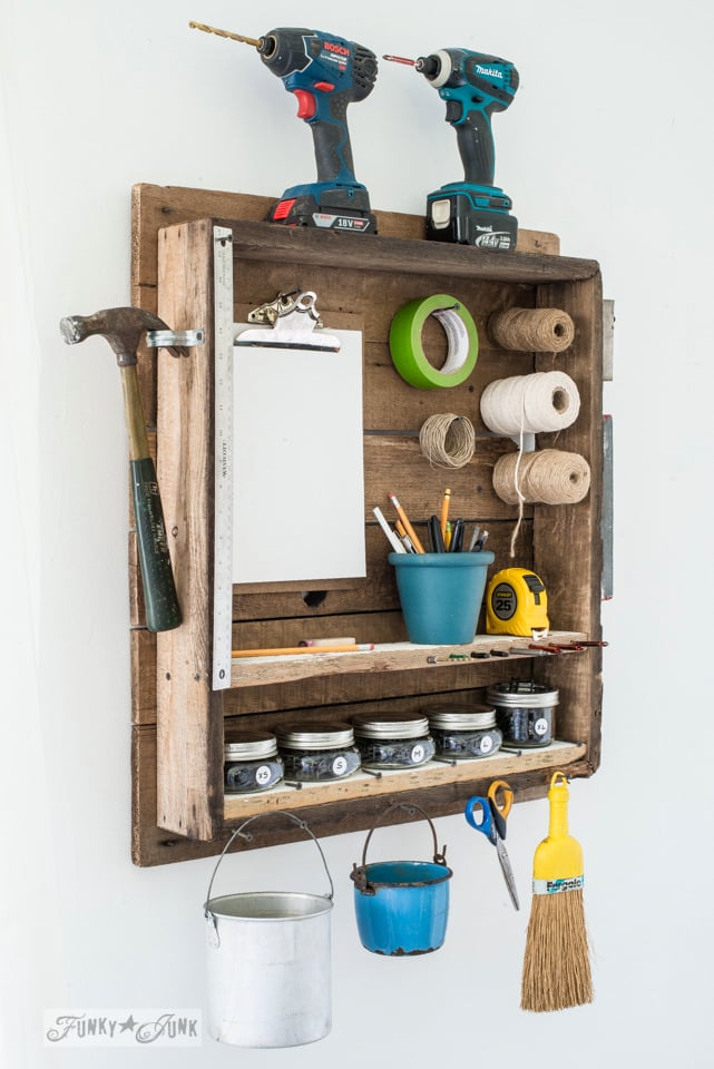 DIY easy box shelves