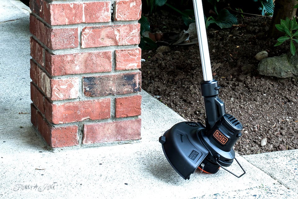 Backyard Makeover - Black + Decker Trimmer and Edger - Pretty Loved