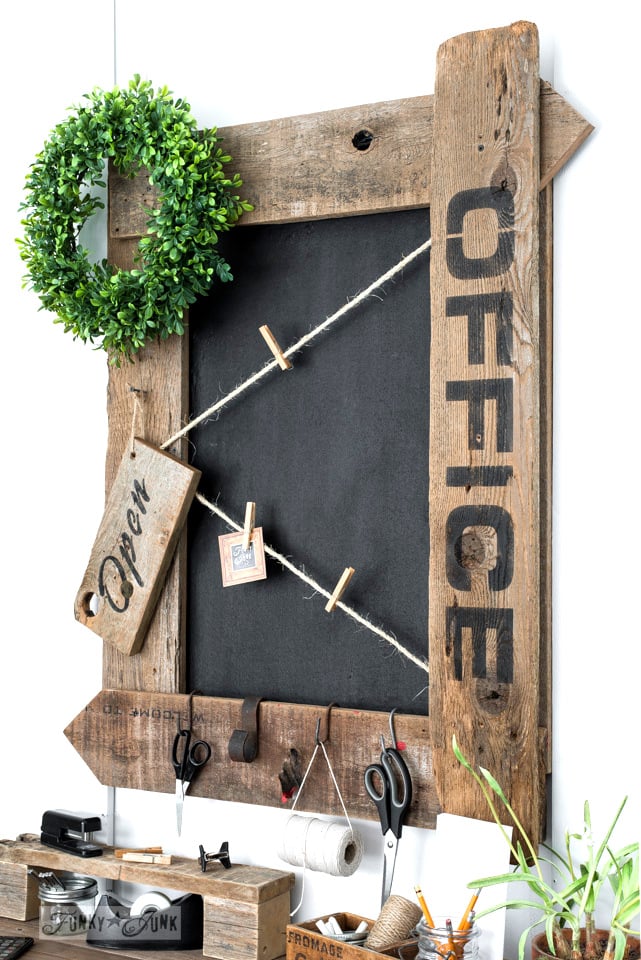 How to: Build a Wall Chalkboard with a Chalk Ledge - Pretty Handy Girl