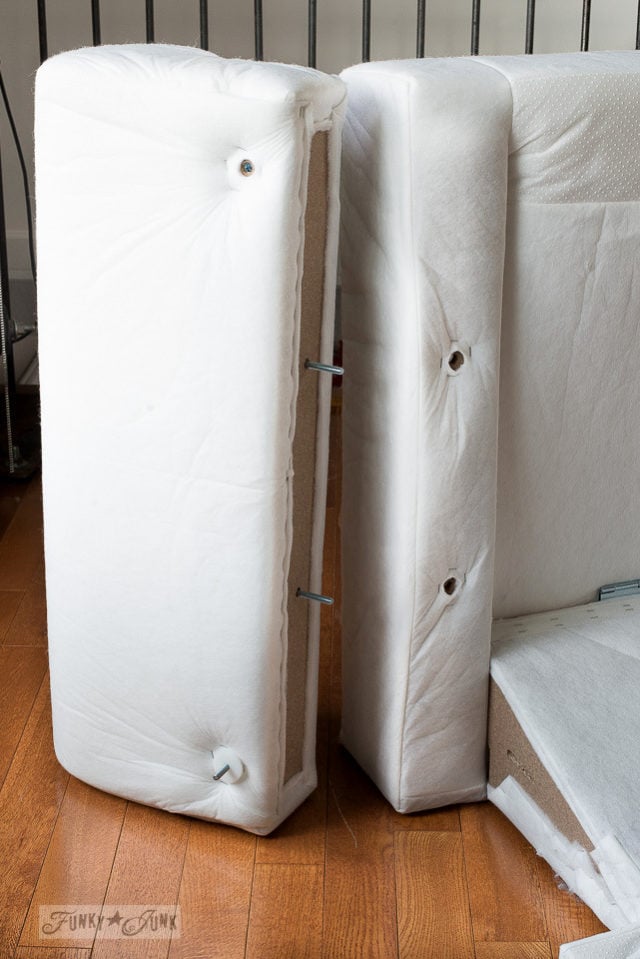 How to assemble an Ikea Ektorp 3.5 sofa Funky Junk InteriorsFunky