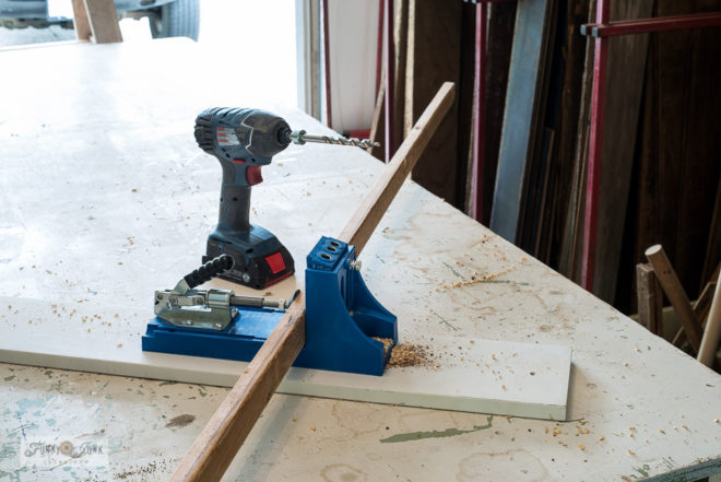 Built this easy DIY window screen with wood for tricky windows!Funky ...