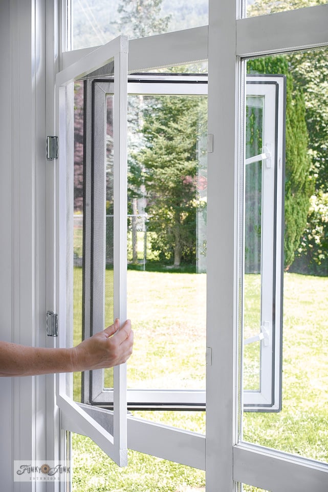 diy cat screen door