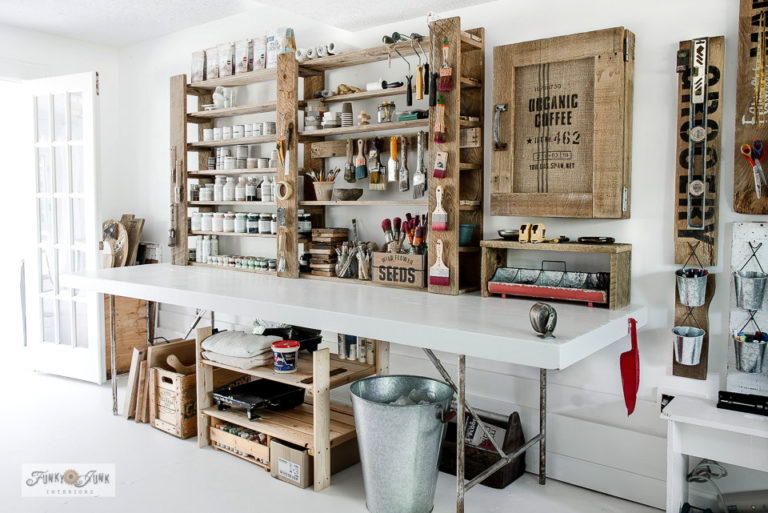 How to build 34+ Easy & Inexpensive DIY Shelves! Funky Junk