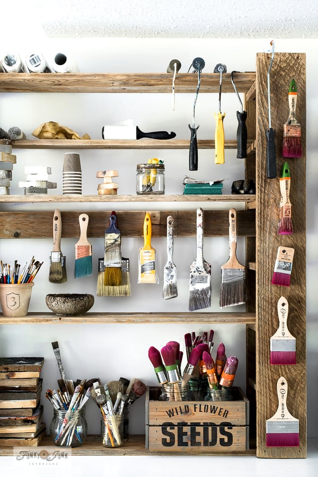 DIY easy box shelves