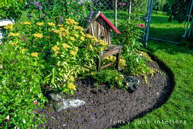 This guide shares how to create flower bed edging like a pro using one simple garden tool! This is an easy DIY technique that offers instant and outstanding results!