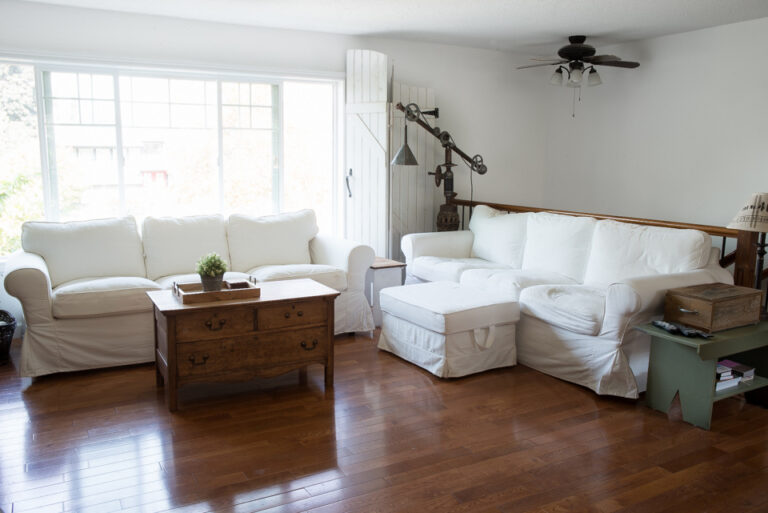 How to clean IKEA couch covers (and keep them white!) Funky Junk