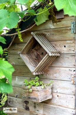 Shed Window Box DIY garden shed window boxes filled with this summer's flowersFunky ...