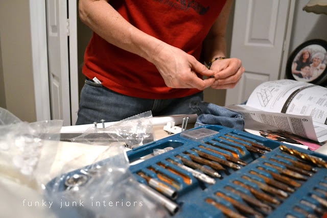 How to build an easy clothes closet from a $50 kit! | funkyjunkinteriors.net
