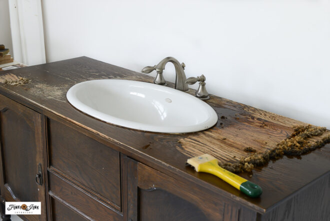Beginner-Friendly Furniture Refinishing Of An Antique Sideboard ...
