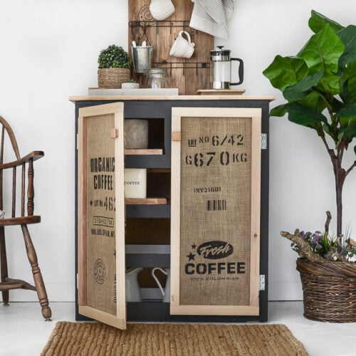how to build a cabinet from a dresser