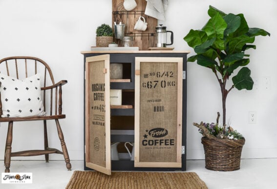 how to build a cabinet from a dresser
