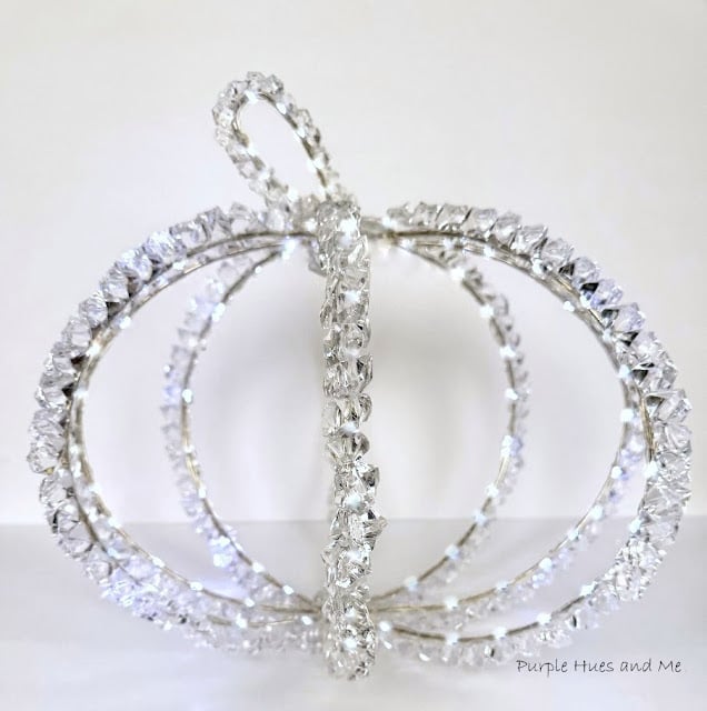 bling wire pumpkin - featured on New Upcycle Ideas 793