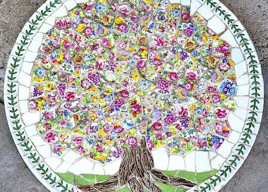 mosaic tree by J Selep