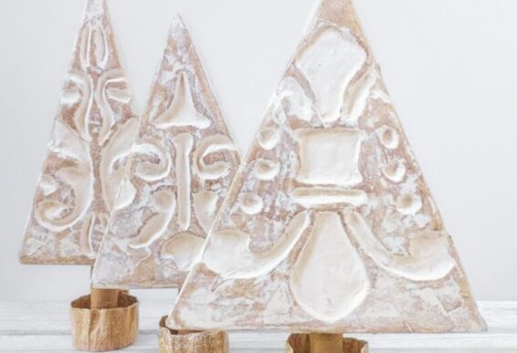 Bali inspired Christmas trees