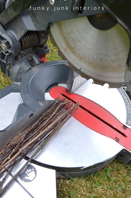 Learn how to create this rustic Christmas garland made from twigs with video for absolutely free! Great for all season decorating too! Click to read full tutorial, including a helpful video!