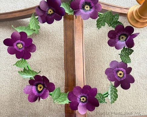 soda can flower wreath