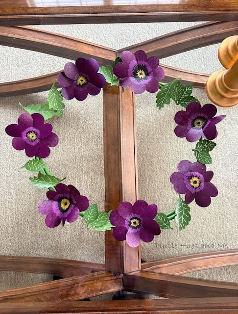 soda can flower wreath