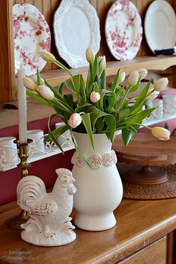 glass vase makeover - featured on New Upcycle Ideas 831