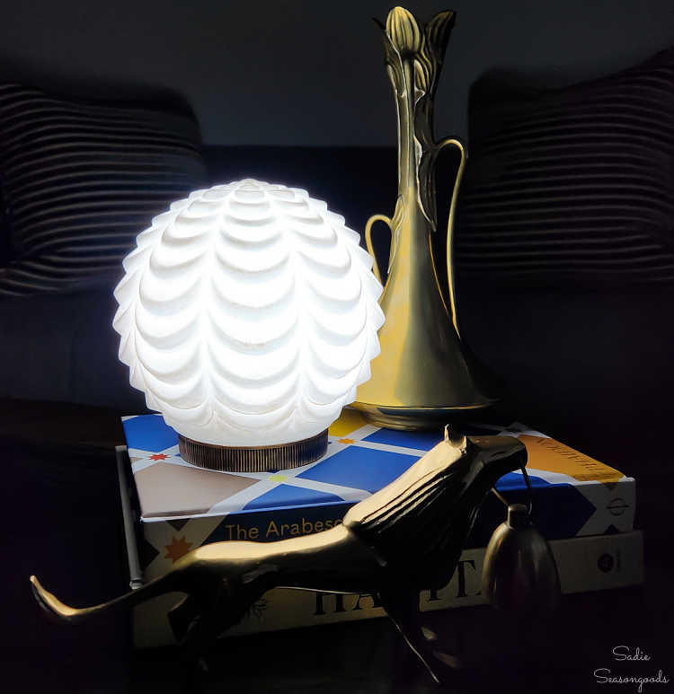 DIY globe lantern by Sadie Seasongoods featured on New Upcycle Ideas 834