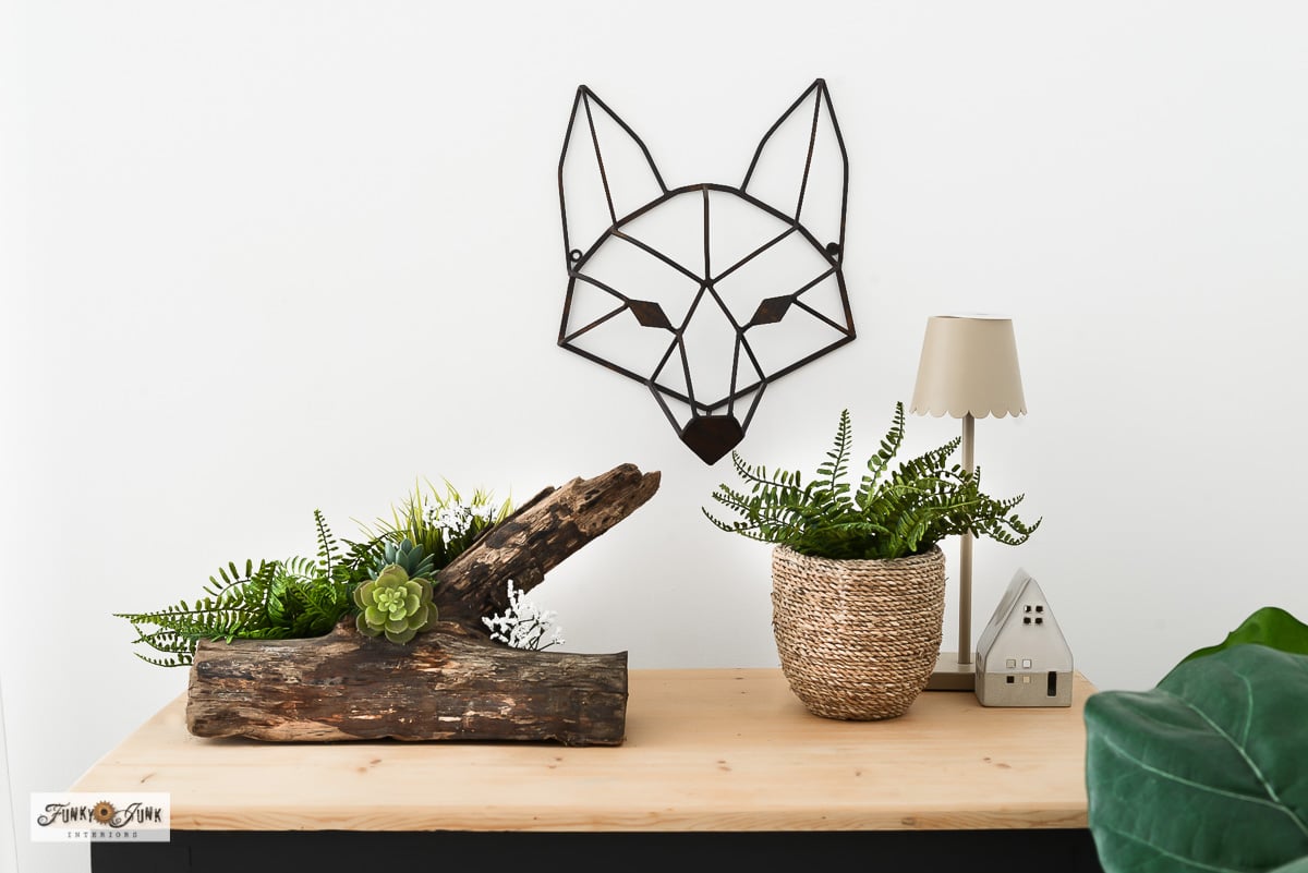forest themed decor for landscape painted furniture