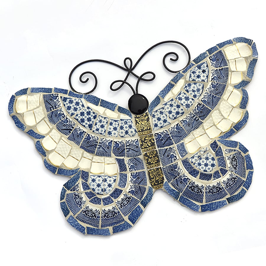 Butterfly mosaic by Selep Imaging featured on New Upcycle Ideas 847