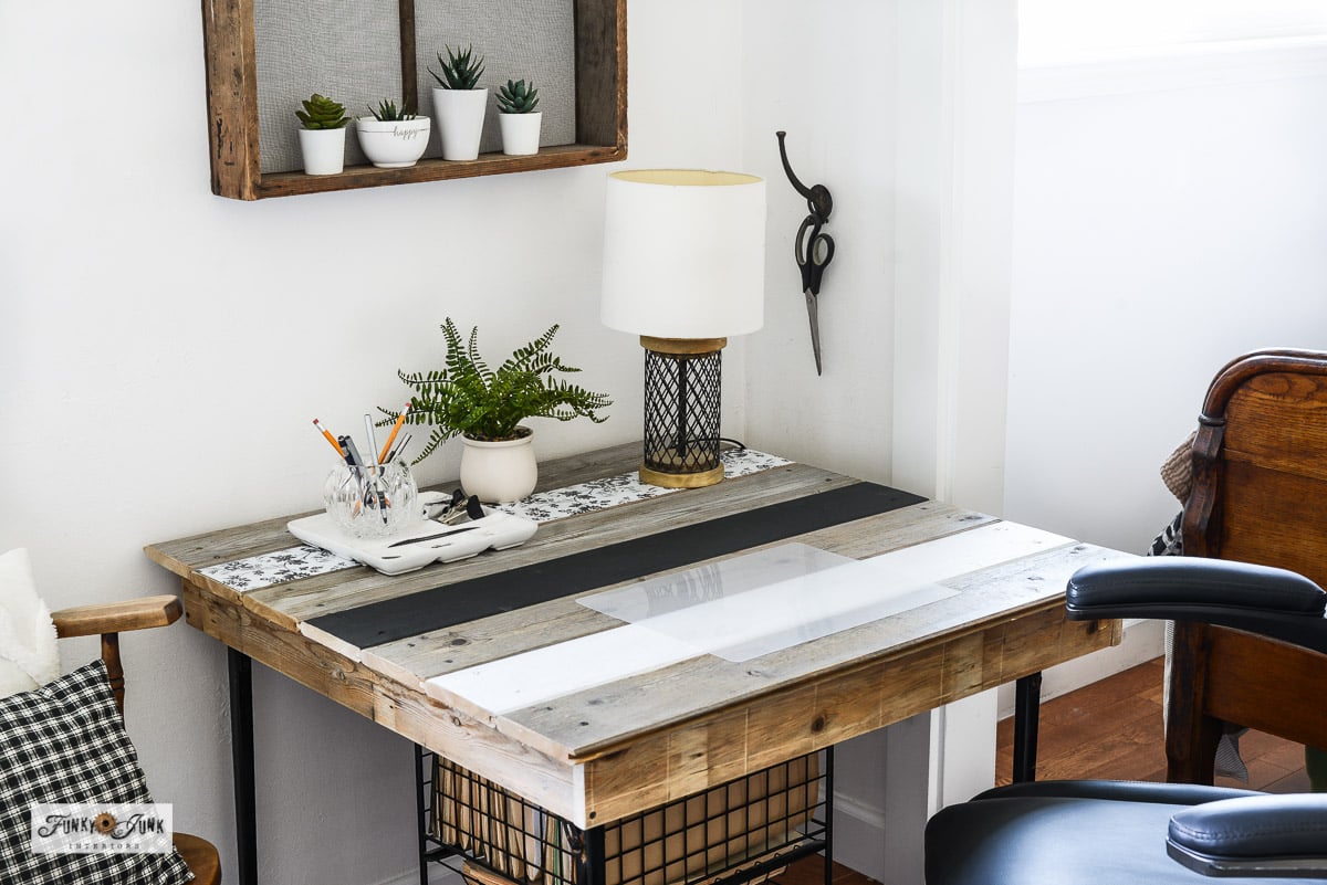 diy wood top card table makeover that's removable