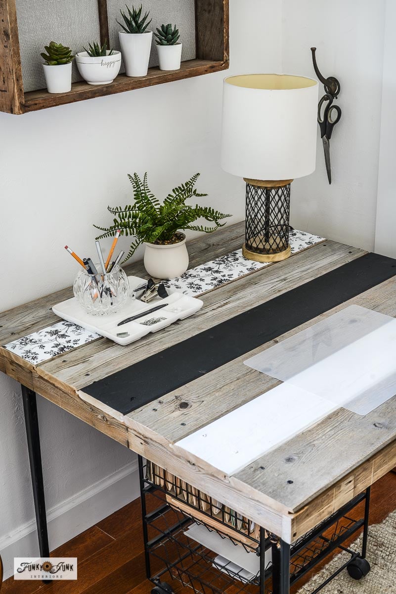 Transform your plain card table into a stylish, rustic, removable wood-top masterpiece with this simple, step-by-step DIY card table makeover anyone can tackle!