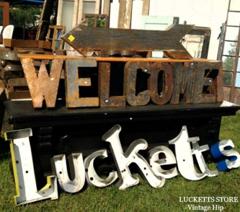 Hometalk gets Funky Junked at Lucketts