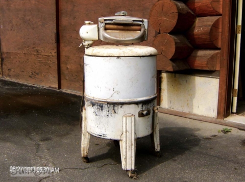 Grandma's vintage washing machine