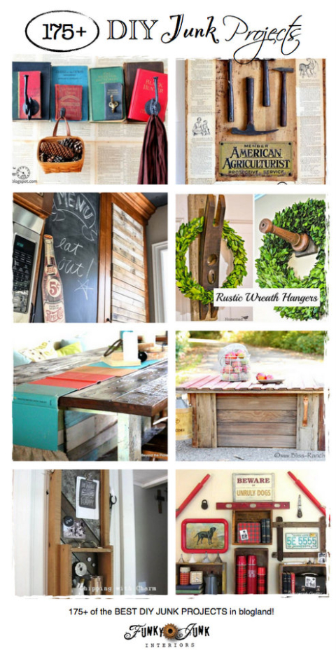 175 DIY Junk Projects