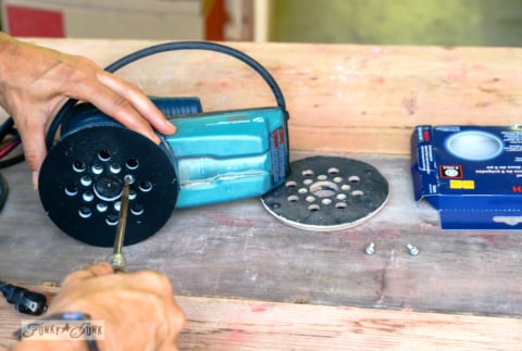 how to fix a palm sander