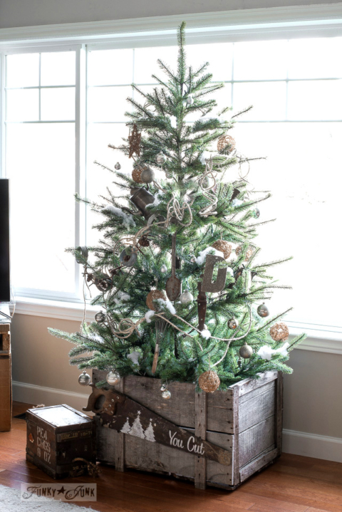 Ikea faux Christmas tree