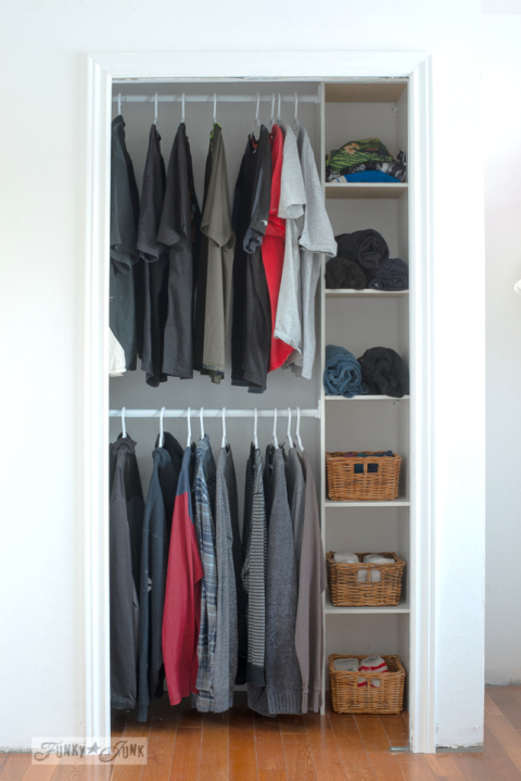 easy closet kit for teen's room