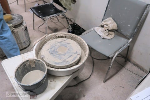 My first pottery class - Rainforest Pottery in Chilliwack, BC-002